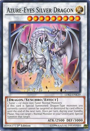 Azure-Eyes Silver Dragon - Legendary Decks II (LDK2)