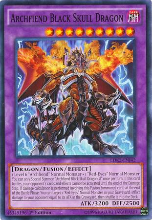 Archfiend Black Skull Dragon - Legendary Decks II (LDK2)