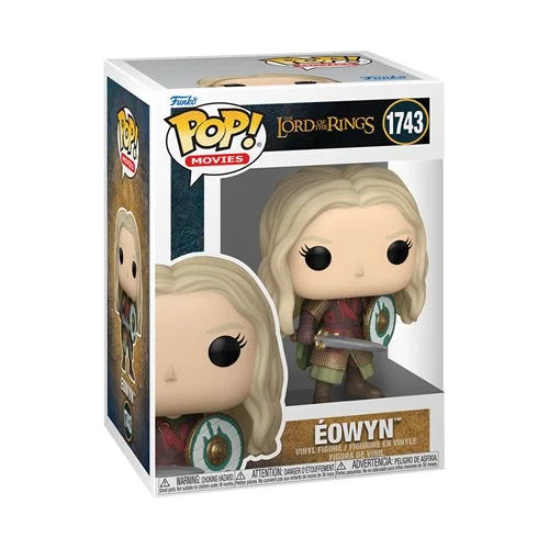 Preorder The Lord of the Rings Eowyn (Battle) Funko Pop! Vinyl Figure #1743 + Protector