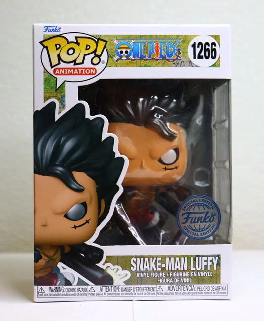Anime - Snake-Man Luffy (One Piece) Funko POP! #1266 - Metallic Funko Special Edition