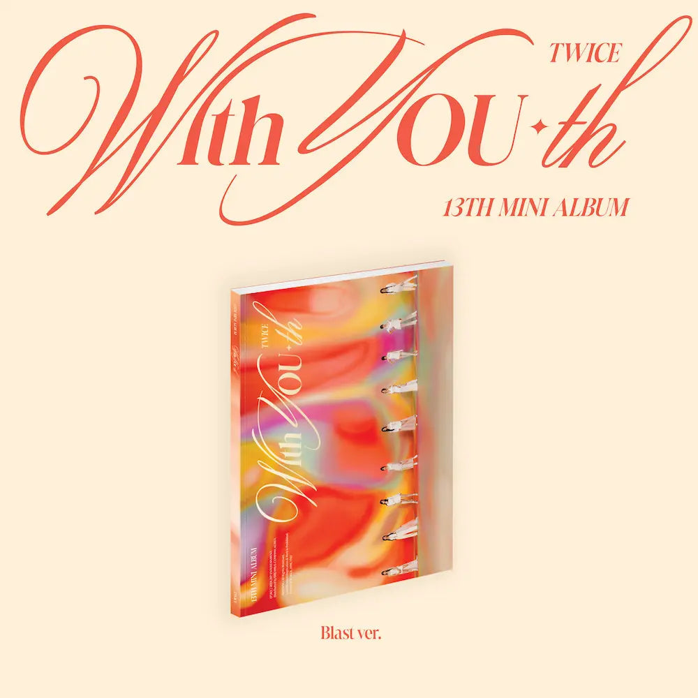 K-POP TWICE - 13TH MINI ALBUM [WITH YOU-TH] (3 VERSIONS)