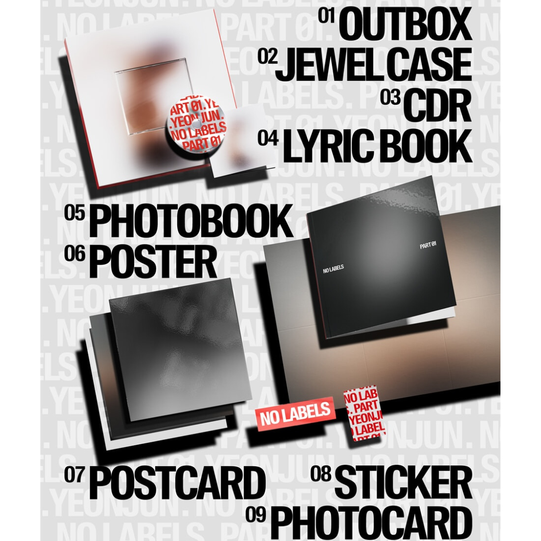 K-POP YEONJUN (TXT) - NO LABELS: PART 01 SET UP A VERSION