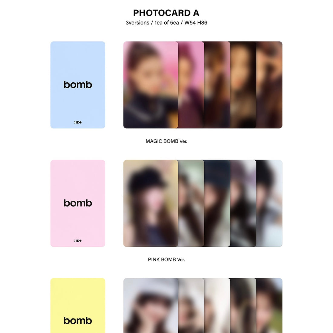 K-POP ILLIT - 3RD MINI ALBUM [BOMB] (MAGIC BOMB VER.)