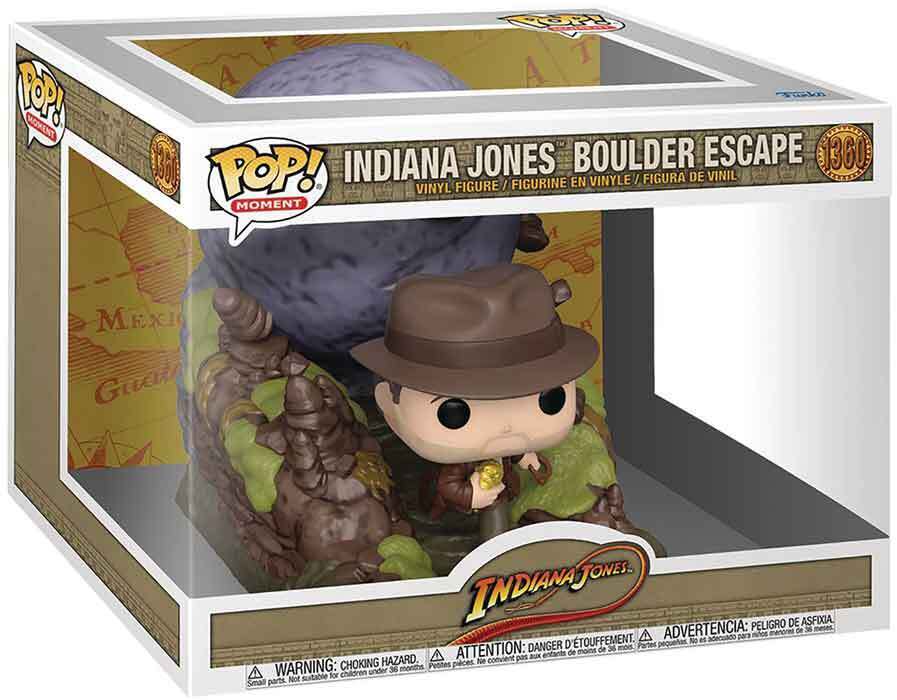 Funko Pop! Indiana Jones Boulder Escape 1360 Moments Figure