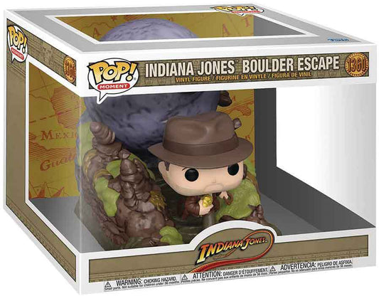 Funko Pop! Indiana Jones Boulder Escape 1360 Moments Figure