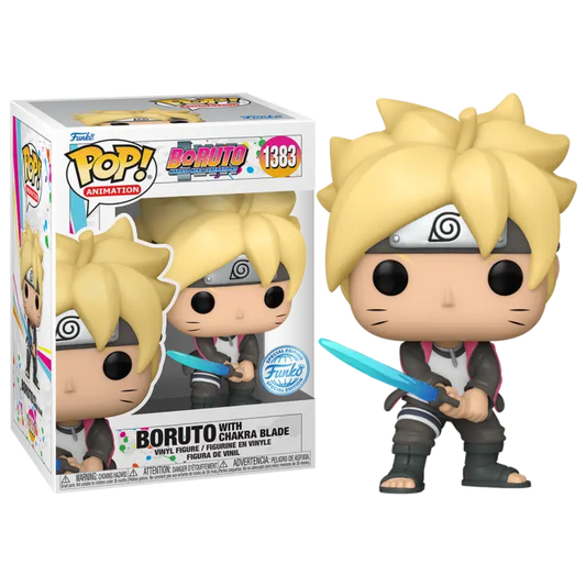 FUNKO POP! ANIME: BORUTO with CHAKRA BLADE #1383 SPECIAL EDITION + PoP Protector