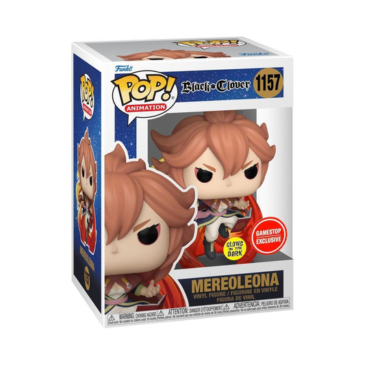 Funko Pop! Black Clover - Mereoleona 1157 Glows in the Dark GameStop Exclusive + Free Protector