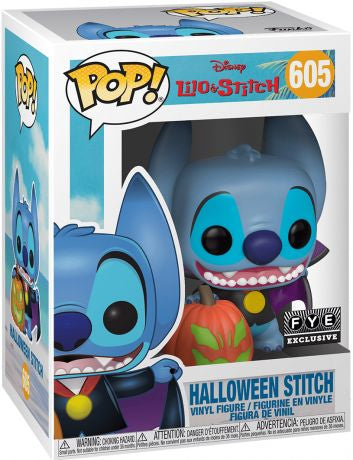 Funko Pop! Disney Lilo & Stitch - Halloween Stitch 605 FYE Exclusive + Pop Protector