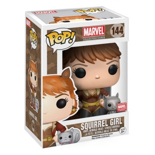 Funko POP! Marvel #144 - Squirrel Girl Marvel Collector Corps + PROTECTOR!