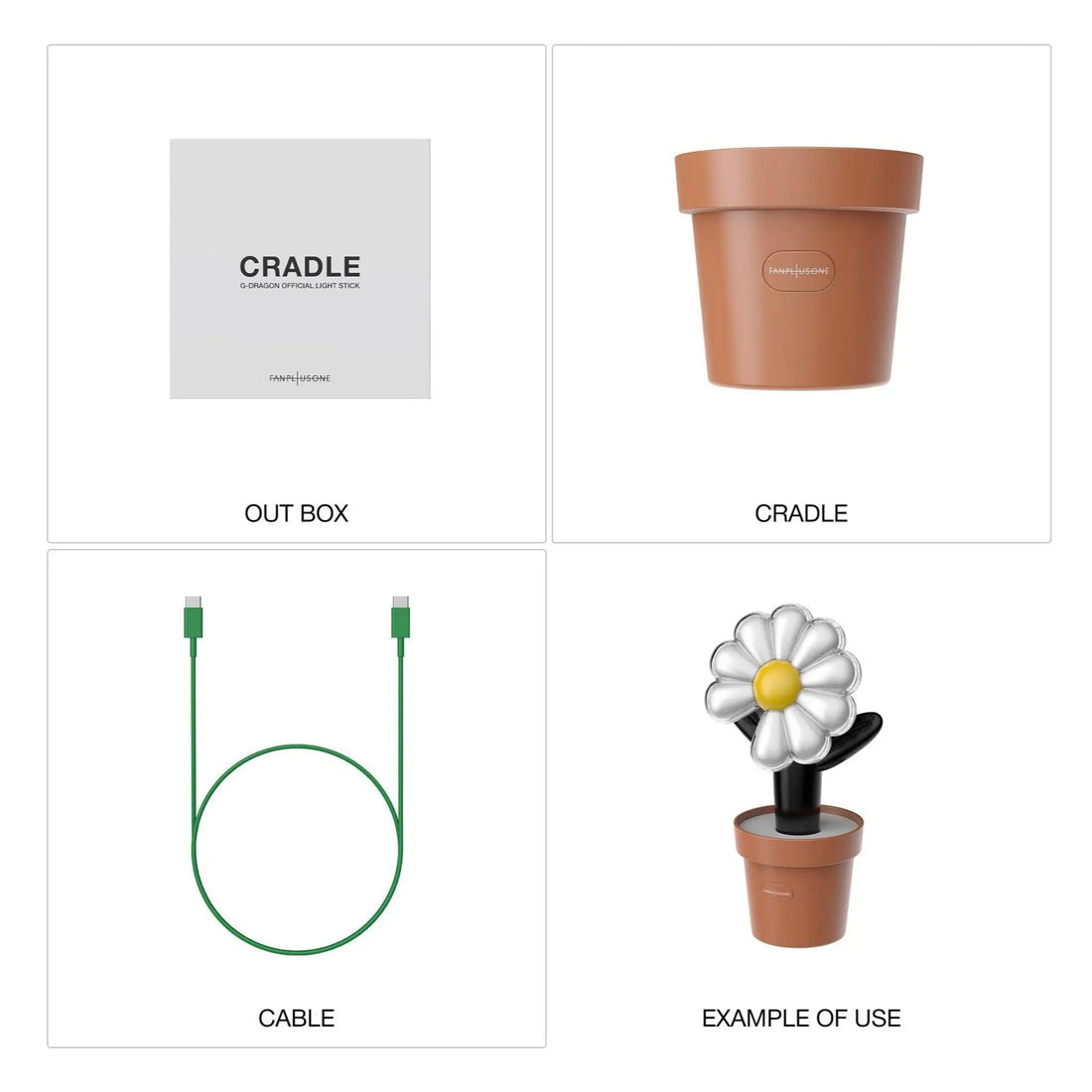 K-pop G-Dragon Official Lightstick Cradle