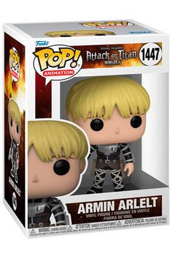 Attack on Titan Armin Arlelt Funko Pop! Vinyl Figure #1447 + Pop Protector