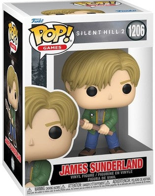 Funko Pop! Silent Hill 2 - James Sunderland 1206 Figure + Pop Protector