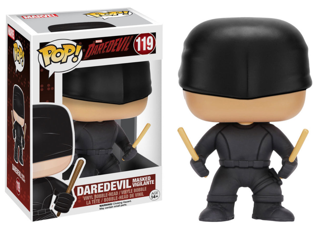 Funko Pop! Marvel Daredevil - Daredevil Masked Vigilante 119 + Free Protector (VAULTED)