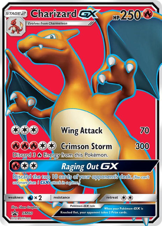 Pokemon TCG! Charizard GX - SM60 - SM Promos (SMP)