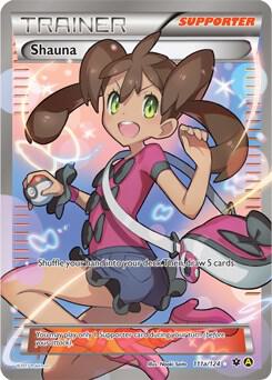 Pokemon TCG! Shauna - 111a/124 - Alternate Art Promos (PR)