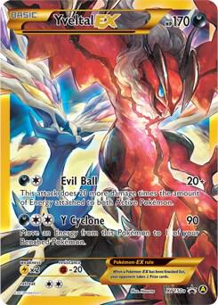 Pokemon TCG! Yveltal EX - XY150a - Alternate Art Promos (PR) LP