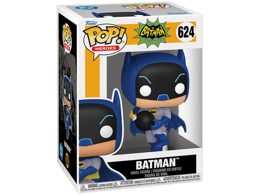 Funko Pop! DC Batman Classic TV Series - Batman 624 Figure + Pop Protector
