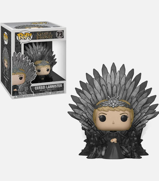 Funko Pop! Game of Thrones Cersei Lannister (Iron Throne) 73 6-Inch Figure (VAULTED)