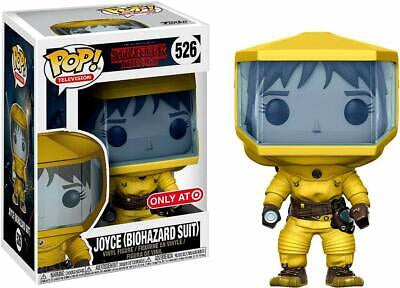 Funko Pop! Netflix Stranger Things Joyce (Biohazard Suit) 526 Target Exclusive (VAULTED) + Free Protector