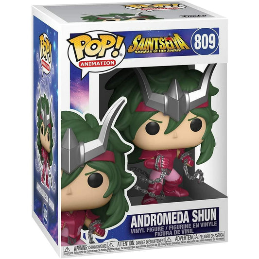 Funko Pop! Saintsena Knights of the Zodiac : Andromeda Shun 809 + Pop Protector