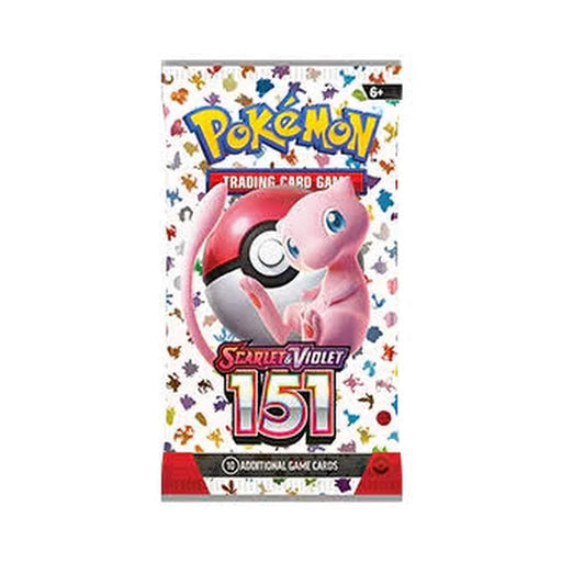 Pokemon 151 Booster Pack Scarlet and Violet Scarlet & Violet Booster Pack 1 pack (1 Random pack only)