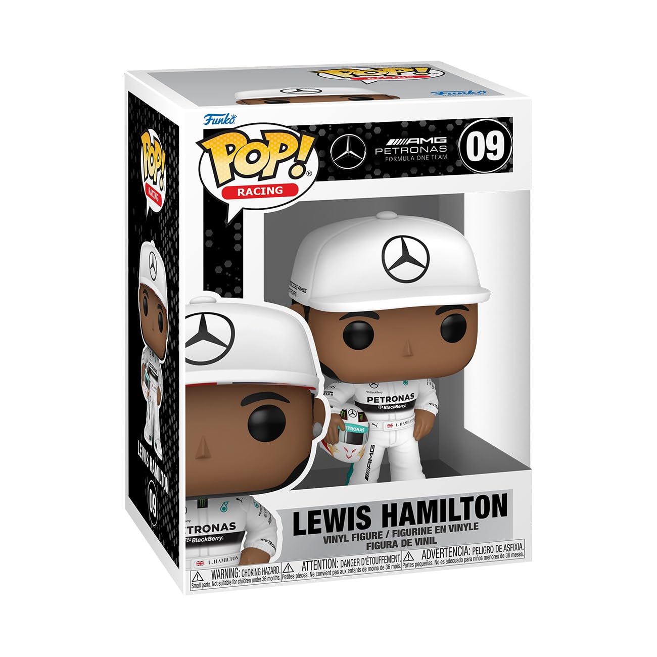 Funko Pop! AMG Petronas Formula One Team - Lewis Hamilton 09 + Free Protector