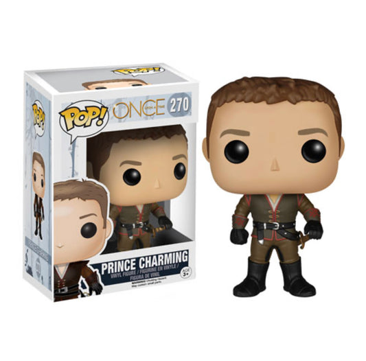 Funko Pop! Once Upon A Time Prince Charming 270 + Free Protector (VAULTED)