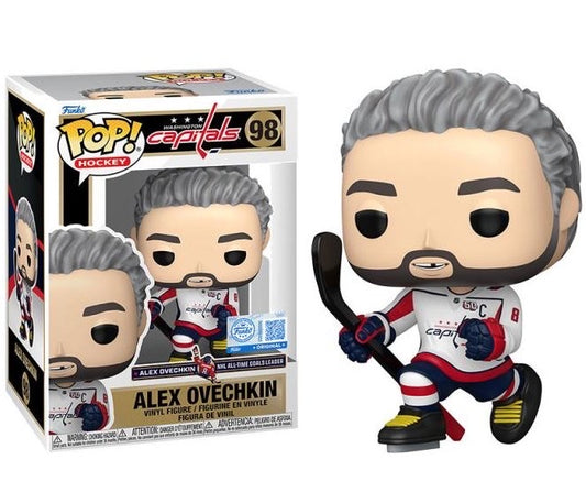 Funko Pop! NHL Washington Capitals - Alex Ovechkin 98 Funko Special Edition Figure + Pop Protector