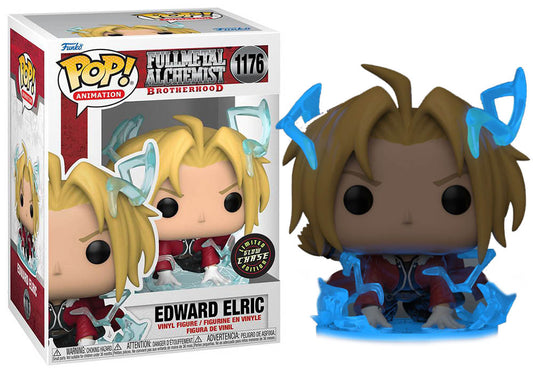 Funko POP! Animation: Full Metal Alchemist - Edward Elric GITD CHASE #1176 + PROTECTOR!