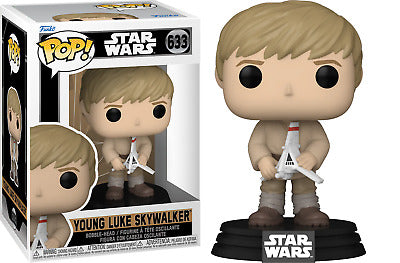Funko Pop! Star Wars Young Luke Skywalker 633 + Pop Protector