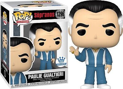 Funko Pop! The Sopranos - Paulie Gualtieri 1296 Figure Funko Shop Exclusive Figure + Pop Protector