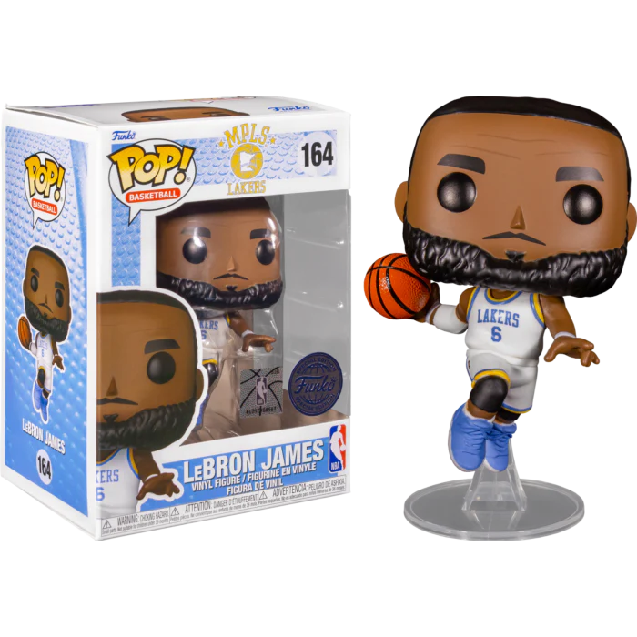 Funko Pop! NBA Basketball - Lebron James L.A. Lakers (Blue TB) #164