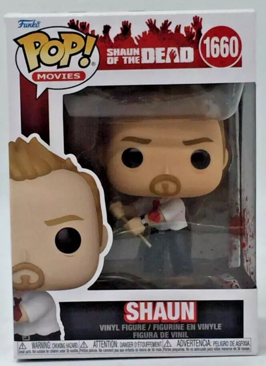 Shaun of the Dead Shaun Pop! Vinyl Figure - 1660 + Protector