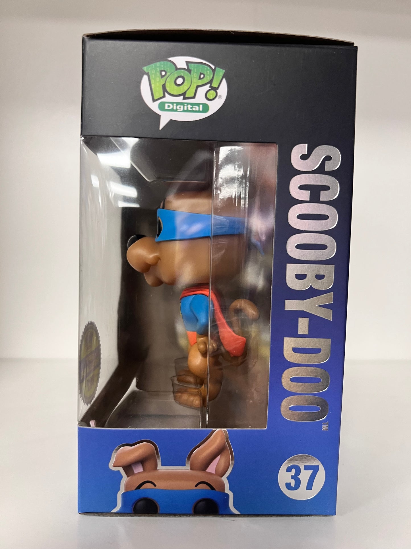 Funko Pop! Digital : Scooby-Doo! NFT Release Super Scooby 37 999 PCS + Pop Protector