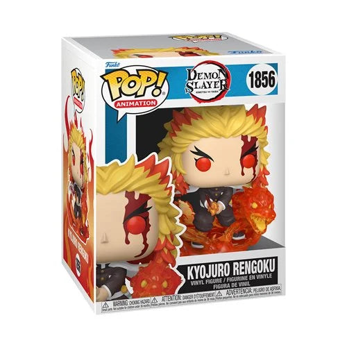 Preorder Demon Slayer Kyojuro Rengoku 9th Form Premium Funko Pop Vinyl Figure #1856