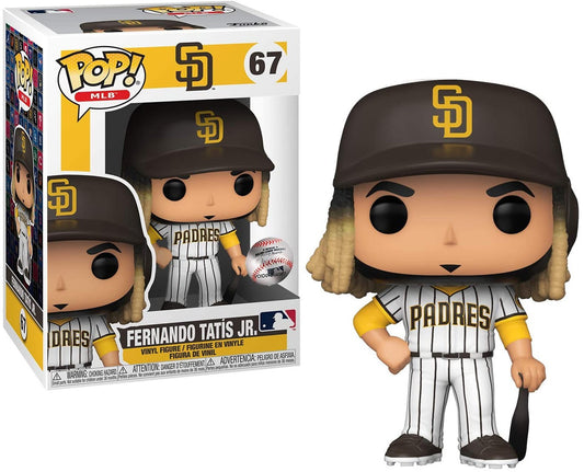 Funko Pop! MLB SAN DIEGO PADRES - Fernando Tatìs Jr. 67 Figure + Pop Protector