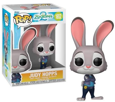 Funko Pop! Disney Zootopia 2 - Judy Hopps 1652 Figure + Pop Protector