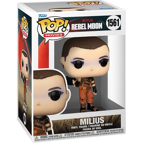 Rebel Moon Milius (Wave 2) Funko Pop! Vinyl FIgure #1561 + Pop Protector