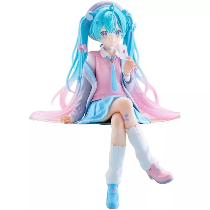 FuRyu Noodle Stopper Sitting Hatsune Miku Loving Blazer Ver Statue Figure JAPAN OFFICIAL