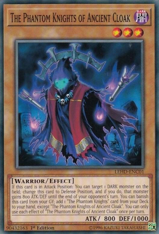 The Phantom Knights of Ancient Cloak - Legendary Hero Decks (LDK4)