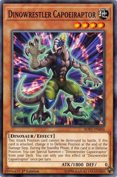 Dinowrestler Capoeiraptor - Soul Fusion (SOFU)