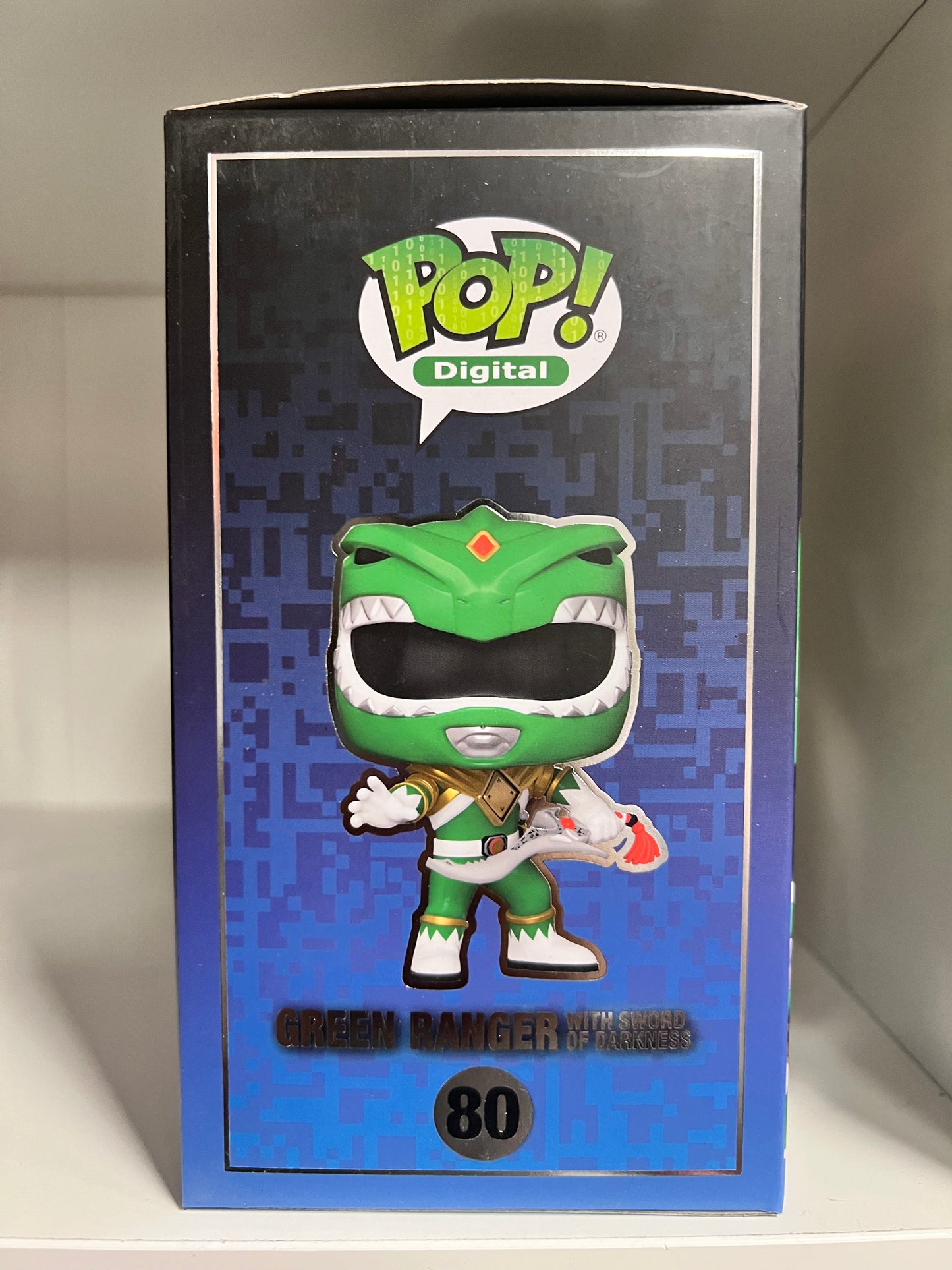 Funko PoP! 80 Mighty Morpin Power Rangers Green Ranger with Sword of Darkness (Grail) NFT RELEASE 999 PCS