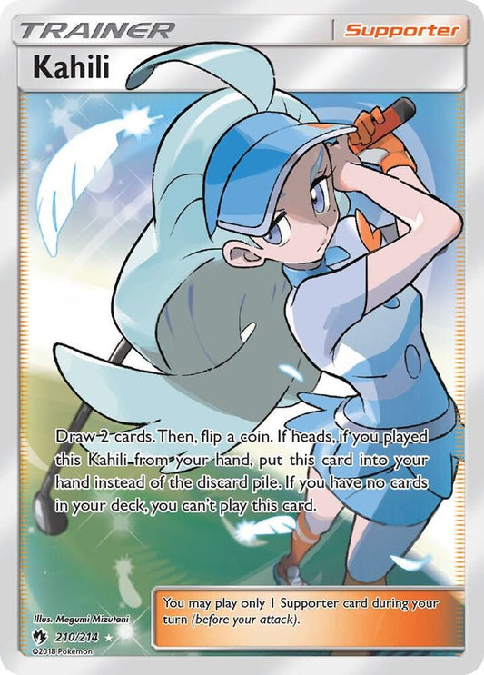 Pokemon TCG! Kahili (Full Art) - SM - Lost Thunder (SM8)