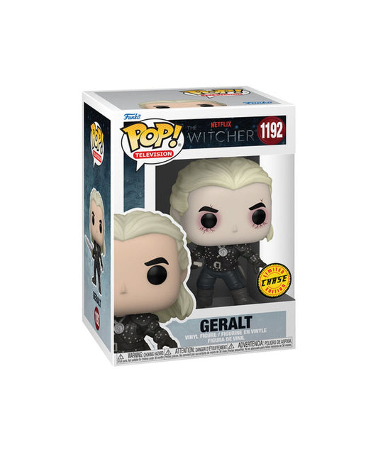 Funko Pop! Netflix The Witcher - Geralt 1192 CHASE + Free Protector