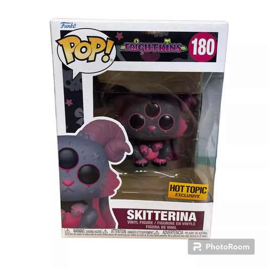 Funko Pop! Frightkins #180 Skitterina Hot Topic Exclusive Vinyl Figure Vaulted + PoP Protector