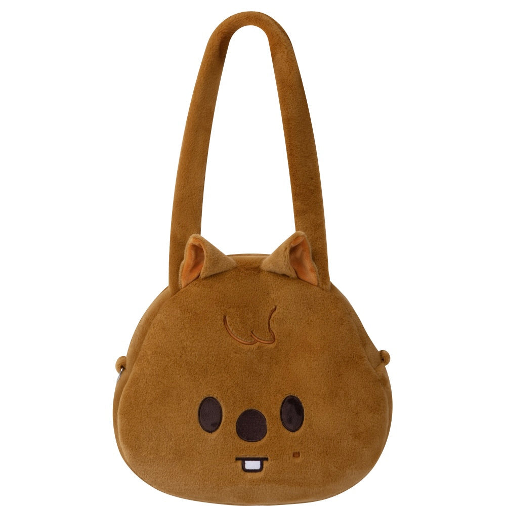 (PRE-ORDER) K-POP STRAY KIDS - SKZOO FACE SHOULDER BAG - SKZOO EVERYWHERE ALL AROUND THE WORLD (8 VERSIONS)