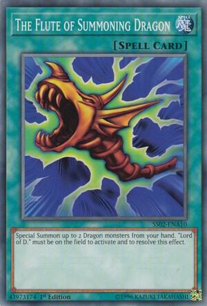The Flute of Summoning Dragon - Speed Duel Decks: Duelists of Tomorrow (SS02)