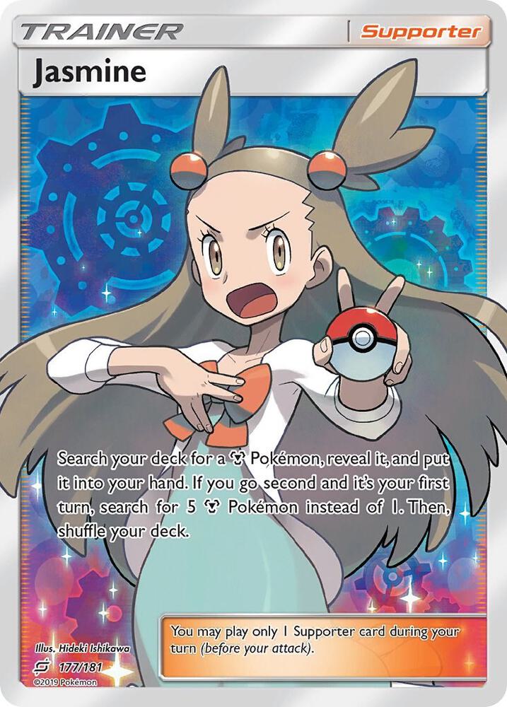 Pokemon TCG! Jasmine (Full Art) - SM - Team Up (SM9)