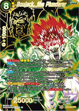 Dragon Ball TCG! Boujack, the Plunderer (SPR) - Destroyer Kings (DBS-B06)