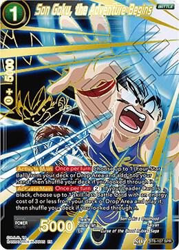DRAGON BALL TCG! Son Goku, the Adventure Begins (SPR) - Destroyer Kings (DBS-B06)